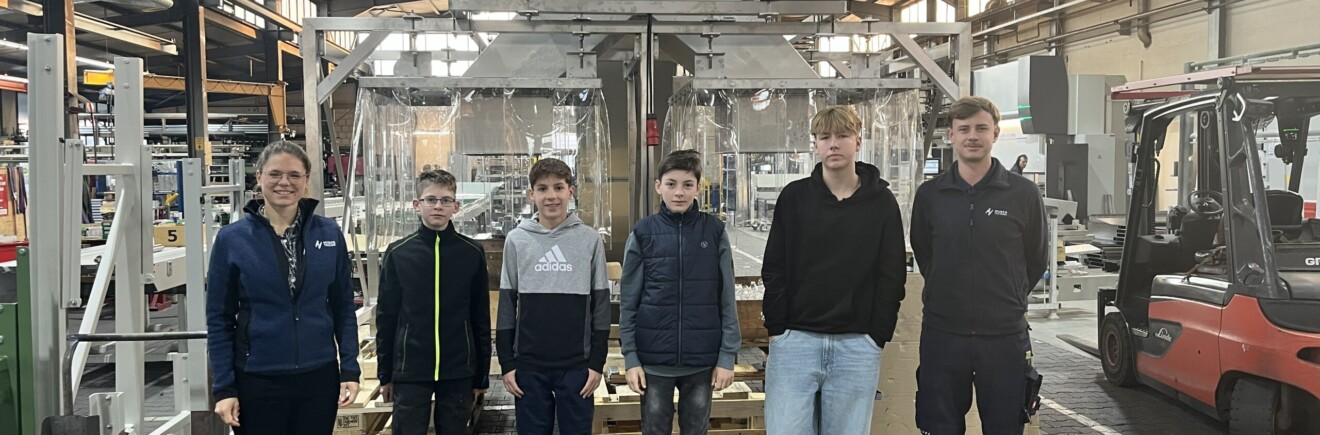 Huber Technik Gruppenbild Ein Tag Azubi 2025