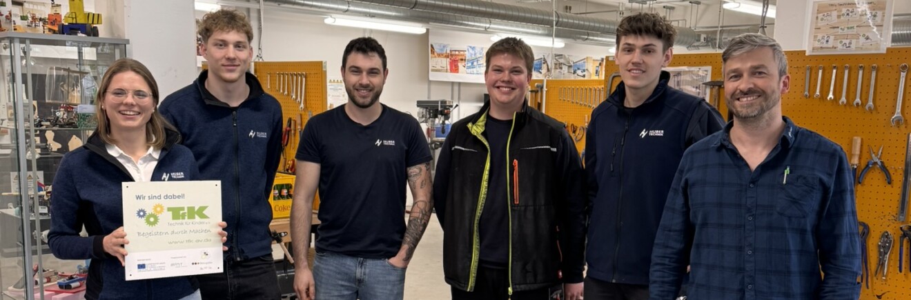 Huber Technik ist Sponsor des Vereins "Technik für Kinder"